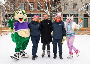 OUVERTURE OFFICIELLE DE LA PATINOIRE DE LA PLACE DU VILLAGE