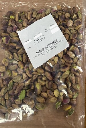 Avis de ne pas consommer de pistaches vendues par l'entreprise Marché Rizwan