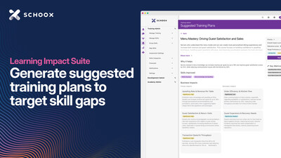 Generate learning plans and content at scale - The Suite creates customized courses that will develop skills proficiency for each role that contributes to desired outcomes. Generate learning plans and content at scale - The Suite creates customized courses that will develop skills proficiency for each role that contributes to desired outcomes.