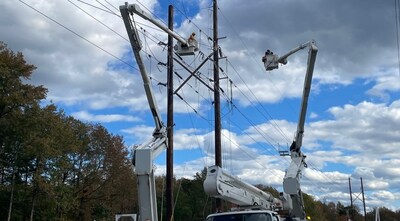 JCP&L is upgrading power lines in Monmouth County. JCP&L is upgrading power lines in Monmouth County.