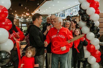 PHOTO: Rico Imbrogno, Founder and CEO of Riko’s Pizza, and Riko’s Pizza of White Plains Franchisee, Spencer Thune, cut the ribbon at the location’s official Grand Opening event alongside local dignitaries, staff members, family, and friends. Photography by NYMAR Designs. PHOTO: Rico Imbrogno, Founder and CEO of Riko’s Pizza, and Riko’s Pizza of White Plains Franchisee, Spencer Thune, cut the ribbon at the location’s official Grand Opening event alongside local dignitaries, staff members, family, and friends. Photography by NYMAR Designs.