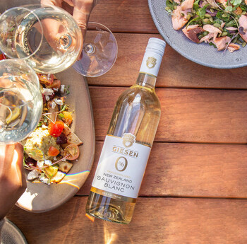 Giesen 0% Sauvignon Blanc, the best-selling premium non-alcoholic wine in the U.S