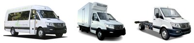 GreenPower's EV Star Passenger Van, EV Star Reefer-X, and EV Star Cab Chassis. GreenPower's EV Star Passenger Van, EV Star Reefer-X, and EV Star Cab Chassis.