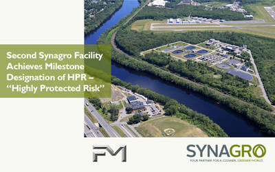 Second Synagro Facility Achieves Milestone Designation of HPR – “Highly Protected Risk”
