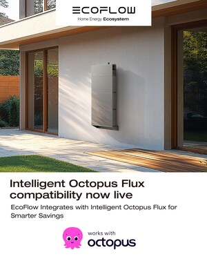EcoFlow Integrates with Intelligent Octopus Flux for Smarter Savings