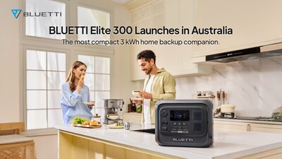 BLUETTI Elite 300 Launches in Australia - 3kWh power. 2kWh size BLUETTI Elite 300 Launches in Australia - 3kWh power. 2kWh size