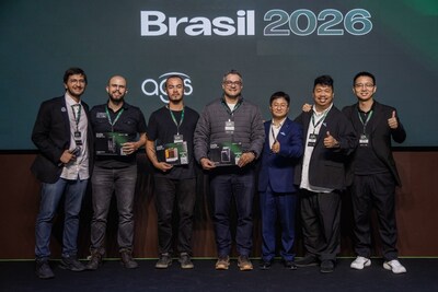 Cerimônia de premiação de parceiros no Creality Summit Brasil 2026 Cerimônia de premiação de parceiros no Creality Summit Brasil 2026