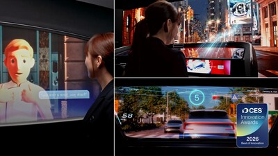 LG showcases future of mobility with LG AI-Powered In-Vehicle Solutions at CES 2026