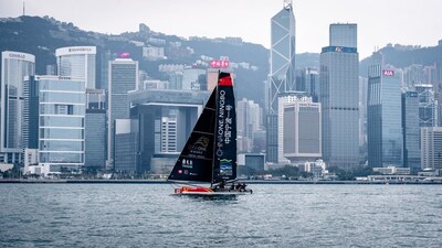 ChinaOne.Ningbo claims line honours (Image Credit: ChinaOne.Ningbo sailing team)