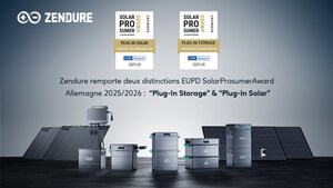 Zendure remporte plusieurs prix EUPD Research et SolarProsumer