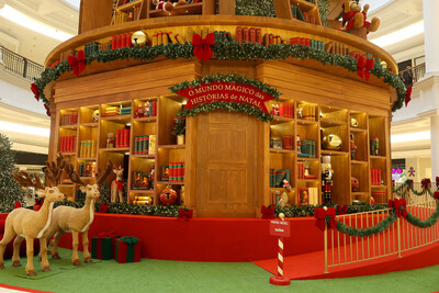 Visitas à biblioteca do Papai Noel até 24/12
