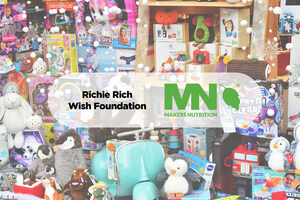 Makers Nutrition Helps Grant Holiday Wishes for Children with Special Needs Through Donation