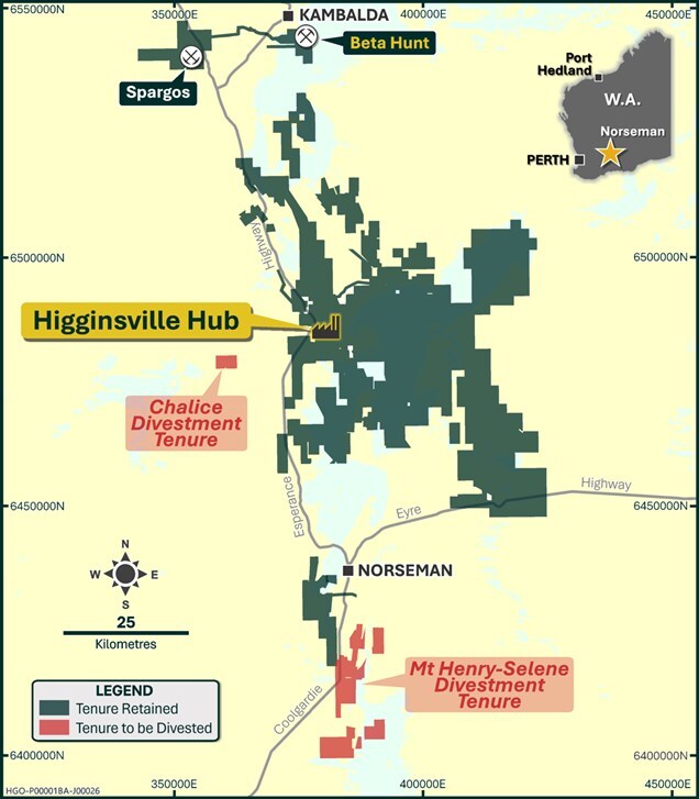 Figure 1: Mt Henry Tenements in the Southern Goldfields (CNW Group/Westgold Resources Limited)