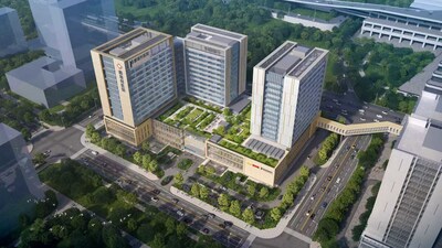 Perennial Healthcare City Diluncurkan, Berdekatan dengan Stasiun Kereta Cepat Chongqing Timur, Stasiun Kereta Cepat Terbesar di Tiongkok Barat