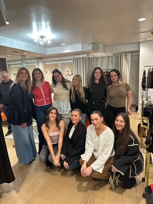 Female Founders gather at the Holiday Market to benefit Dress for Success.