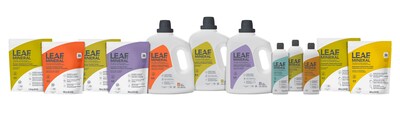 Leaf & Mineral, Plant Based Cleaning Product Group (CNW Group/Leaf and Mineral) Leaf & Mineral, Plant Based Cleaning Product Group (CNW Group/Leaf and Mineral)