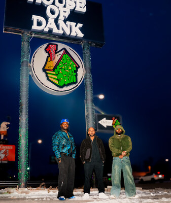 Peezy, Prince Yousif and Icewear Vezzo Outside of 11999 Gratiot Avenue. House of Dank’s First Franchise Partners, 
Bringing it Back to the Neighborhood and Community That Raised Them