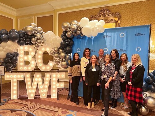 InsCipher team at Utah Business magazine Best Companies to Work For award luncheon