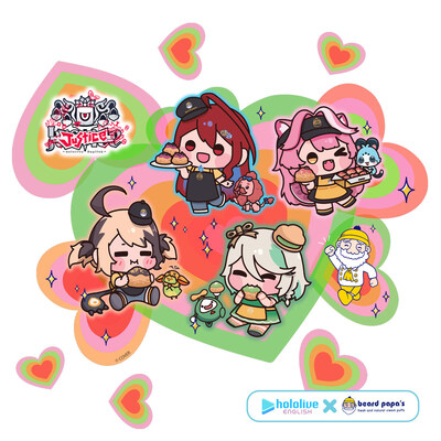 hololive English -Justice- Collaboration with Beard Papa's Cream Puffs USA