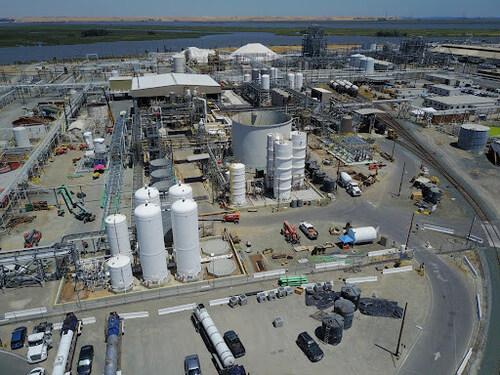 Aerial view of K2 Pittsburg construction site