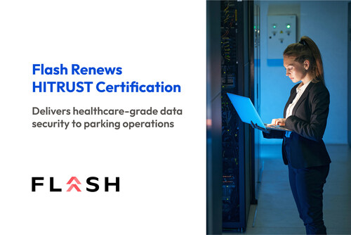Flash is the only parking technology provider to achieve this distinction, now for a second year.