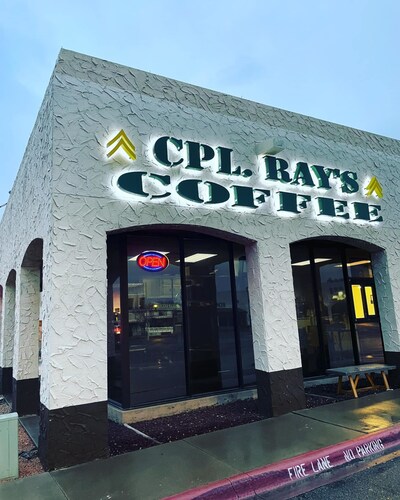 Cpl. Ray's Coffee is celebrating the 18th anniversary of its original location.
