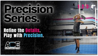The Precision Series is available exclusively to Ace Pickleball Club Members at no additional cost. This series is designed to help you sharpen your technique, master control, and fine-tune every aspect of your game to reach peak performance. Geared toward advanced players, this series challenges you to push beyond consistency and develop the precision that defines top-tier pickleball. The Precision Series is available exclusively to Ace Pickleball Club Members at no additional cost. This series is designed to help you sharpen your technique, master control, and fine-tune every aspect of your game to reach peak performance. Geared toward advanced players, this series challenges you to push beyond consistency and develop the precision that defines top-tier pickleball.