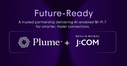 Plume and J:COM delivering AI-enabled Wi-Fi 7 for smarter, faster connections. Plume and J:COM delivering AI-enabled Wi-Fi 7 for smarter, faster connections.