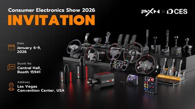 PXN At CES 2026 - Booth 15941 PXN At CES 2026 - Booth 15941