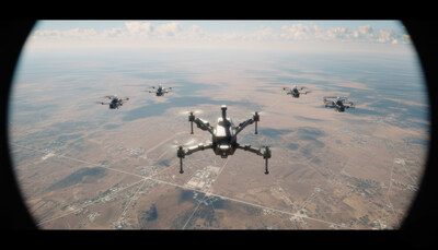 Multi-class XTEND drones simultaneously controlled by Lockheed Martin Skunk Works® MDCX™. Multi-class XTEND drones simultaneously controlled by Lockheed Martin Skunk Works® MDCX™.