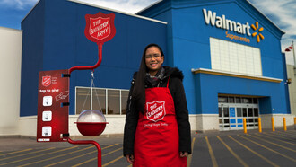 Walmart to match in-store kettle donations up to $100,000 (CNW Group/The Salvation Army)