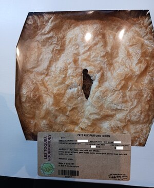 Présence non déclarée d'œufs dans divers pâtés préparés et vendus par l'entreprise Les Toques Gourmandes inc.