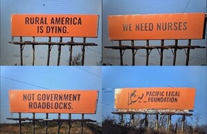 New billboards slam North Carolina's 'roadblocks' for nurses
