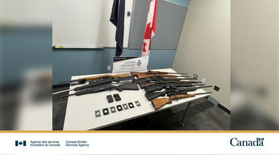 Une enquête de l'ASFC mène à la condamnation d'un homme du Manitoba pour trafic d'armes
