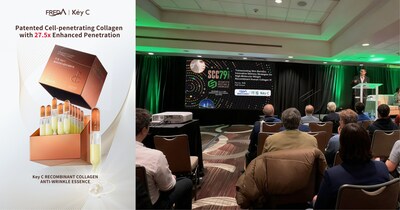 Freda Key C Presents Advanced Recombinant Collagen Delivery Technology at SCC79 Freda Key C Presents Advanced Recombinant Collagen Delivery Technology at SCC79