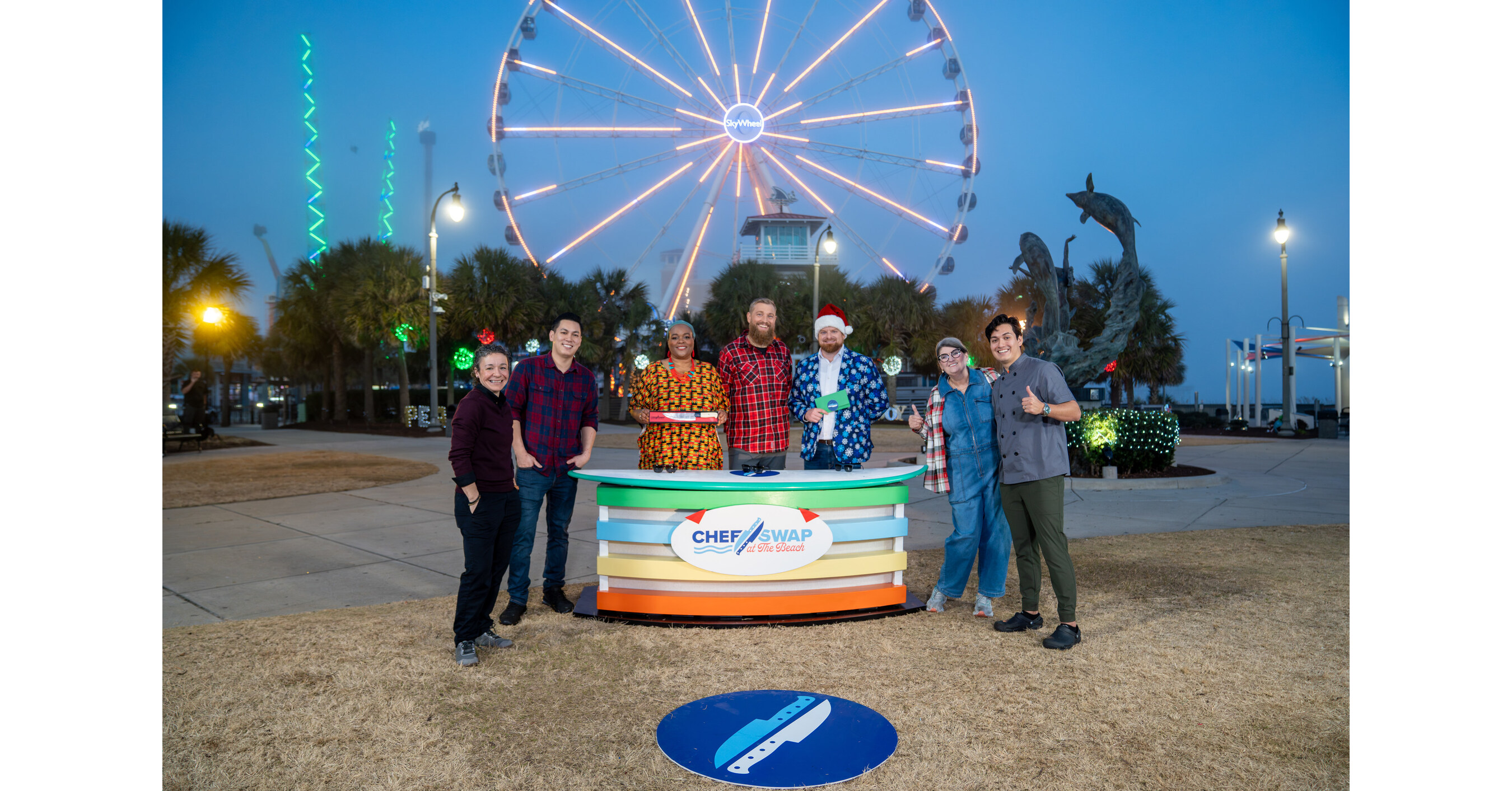 "Chef Swap at the Beach" Christmas Special Brings Myrtle Beach's Food Scene to Cooking Channel Dec. 20 "Chef Swap at the Beach" Christmas Special Brings Myrtle Beach's Food Scene to Cooking Channel Dec. 20