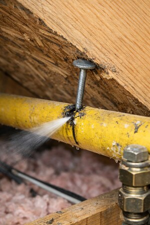 Roofing Work Leads to Gas Leak After Attic Gas Line Punctured, Spot On Plumbing Reports