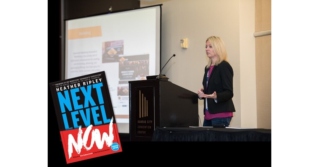 Heather Ripley launches updated Next Level Now book for home services Heather Ripley launches updated Next Level Now book for home services