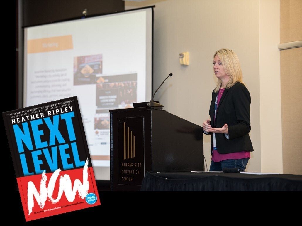Heather Ripley launches updated "Next Level Now" book for home services