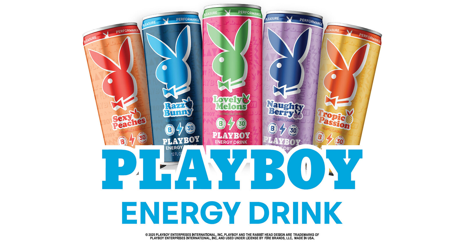 PLAYBOY ENERGY DRINK TO FUEL PERFORMANCE, PLEASURE & PASSION FOR GEN Z