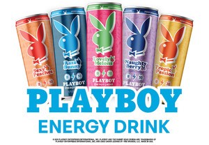 PLAYBOY ENERGY DRINK TO FUEL PERFORMANCE, PLEASURE &amp; PASSION FOR GEN Z