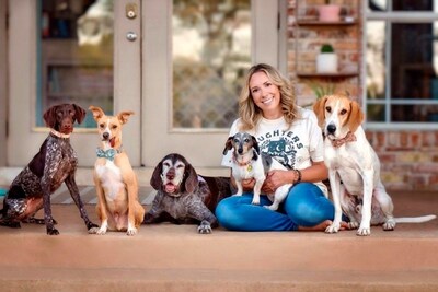 Petco Love announced today the appointment of Chelsea Staley (pictured with her pets), the organization’s current Director of Lifesaving, as its next President.