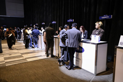 The First-Time Homebuyer’s Expo featured a trade show-style format with 12 booths representing Mattamy’s homebuilding and multi-storey portfolio. (CNW Group/Mattamy Homes Limited) The First-Time Homebuyer’s Expo featured a trade show-style format with 12 booths representing Mattamy’s homebuilding and multi-storey portfolio. (CNW Group/Mattamy Homes Limited)