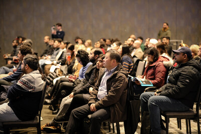 Mattamy’s First-Time Homebuyer’s Expo welcomed more than 450 attendees between 10 a.m. and 2 p.m. (CNW Group/Mattamy Homes Limited)