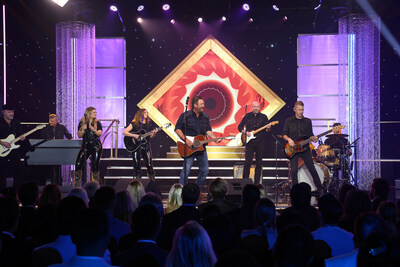 Blake Shelton performs onstage during the 28th FAMILY FILM AND TV AWARDS.(Photo by Phillip Faraone/Getty Images for Family Film and TV Awards)