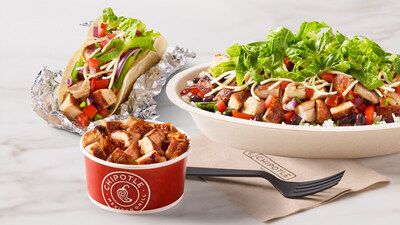 Chipotle will debut a High Protein Menu on Tuesday, December 23, with items ranging from 15 to 81 grams of protein per item. Chipotle will debut a High Protein Menu on Tuesday, December 23, with items ranging from 15 to 81 grams of protein per item.