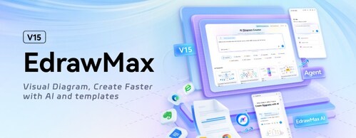 Wondershare launches Wondershare EdrawMax V15, an AI-powered and template-driven diagramming tool.