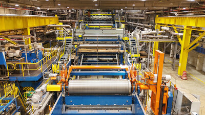 书赞桉诺利梅拉工厂绒毛浆产线