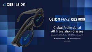 LLVision to Debut Leion Hey2, the World's First Purpose-Built AI-Powered AR Translation Glasses, at CES 2026