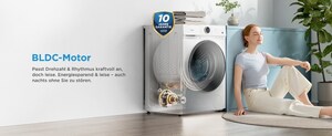 Midea präsentiert das perfekte Weihnachtsgeschenk zum Wäschewaschen